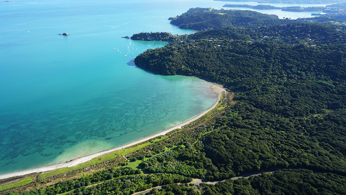 Whakanewha Bay.